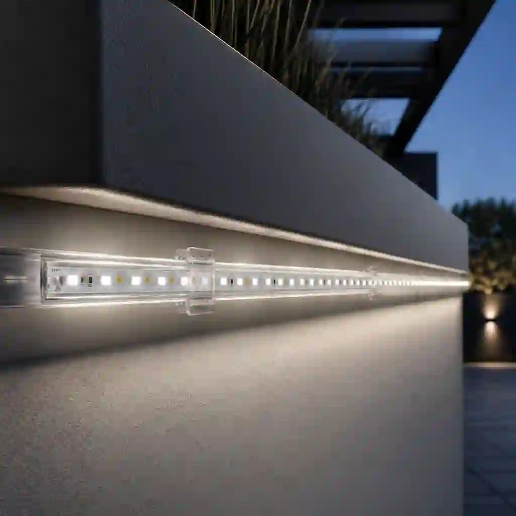 LED pásek 230V IP67 pro venkovní světelné instalace